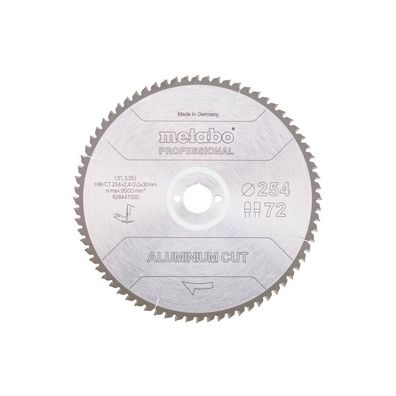 Metabo AluminiumCutProf 254x30 7 2FZ/TZ 5neg