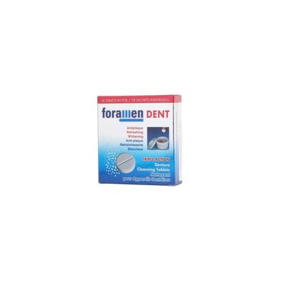 Foramen Tablette. Reinigung Postizas 16Uds