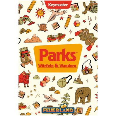 Parks - Würfeln/Wandern - deutsch
