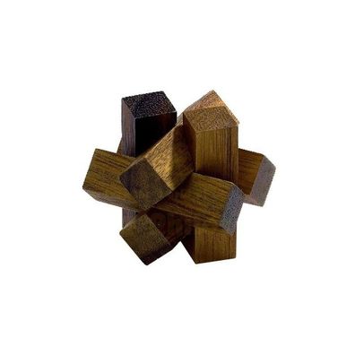 Pegasus - 6 Puzzleteile - Denkspiel - Knobelspiel - Geduldspiel