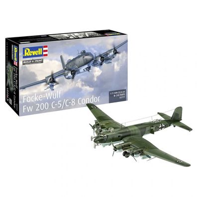 Revell - Focke-Wulf Fw 200 C-5/C-8 Condor - 1:72 - 240 Teile