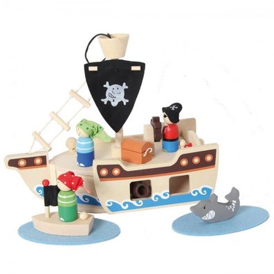 Piratenschiff 10-teilig