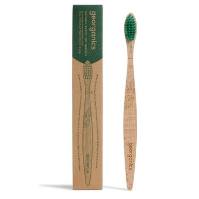 Georganics Zahnbürste Buchenholz Medium