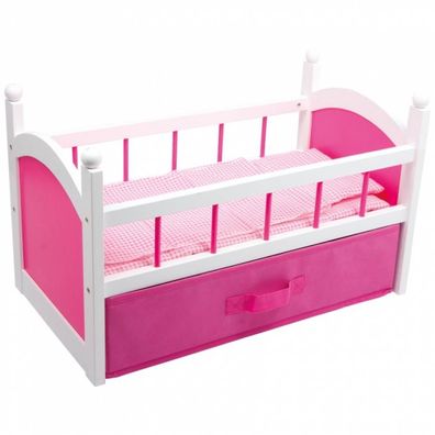 Puppenbett - pink