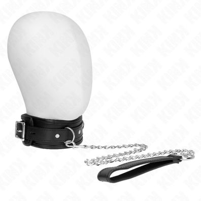 Kink - Basic Model Halsband mit Leine 65 Cm Modell 1 53 X 6 Cm