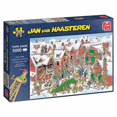 Puzzle - Santa's Village - Jan van Haasteren - (5000 Teile)
