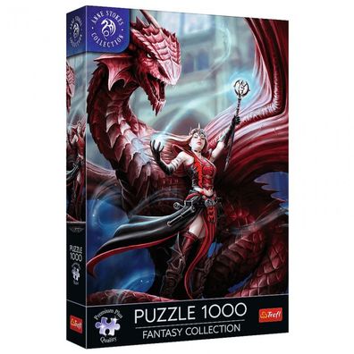 Puzzle 1000 - Fantasy Collection - Scharlachroter Magier