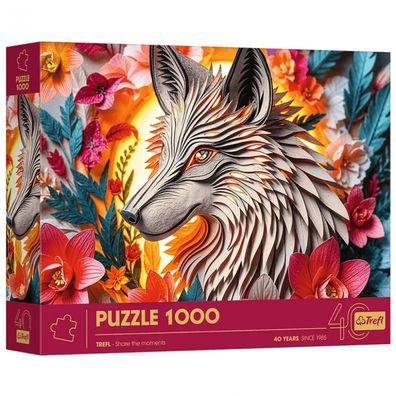 Puzzle 1000 - Jubiläum - Wolf