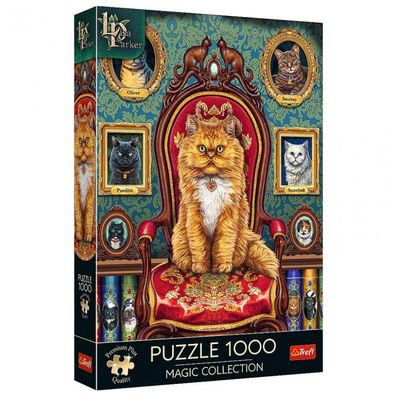 Puzzle 1000 - Magic Collection - Magische Katzen