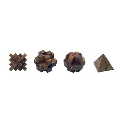 Puzzle Geschenkset II - Denkspiel - Knobelspiel - Geduldspiel