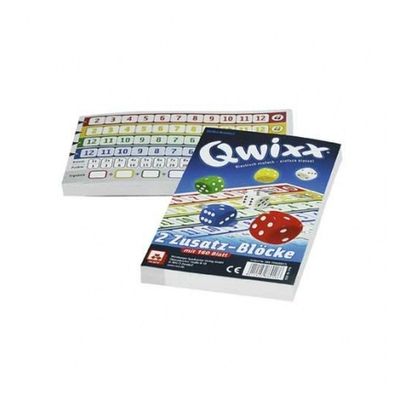 Qwixx - Das Original Ersatzblöcke (2 Stück) - deutsch