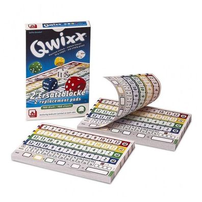 Qwixx - Natureline Ersatzblöcke (2 Stück) - deutsch