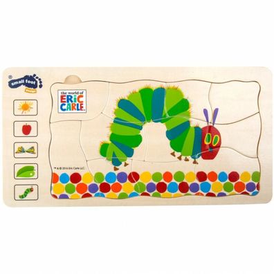 Raupe Nimmersatt Schichtenpuzzle