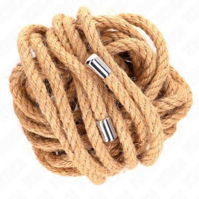 Kink - Hanfseil mit Metallkopf 5 Meter