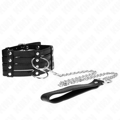 Kink - Halskette mit Gürtel 65 Cm Sub Style Einstellbar 35-51 Cm X 7 Cm