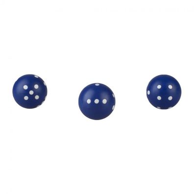 Rundwürfel - Würfel rund - blau - 21mm