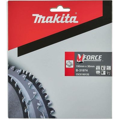 Makita M-FORCE Saegeblatt 190x30x12Z