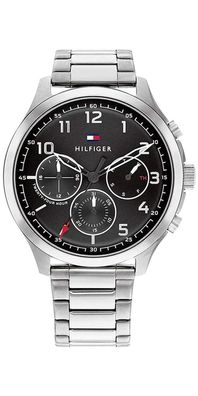 Tommy Hilfiger Asher Multifunktionsuhr Edelstahl Schwarz 1791852