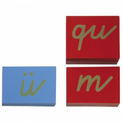 Sandpapierkleinbuchstaben - kursiv