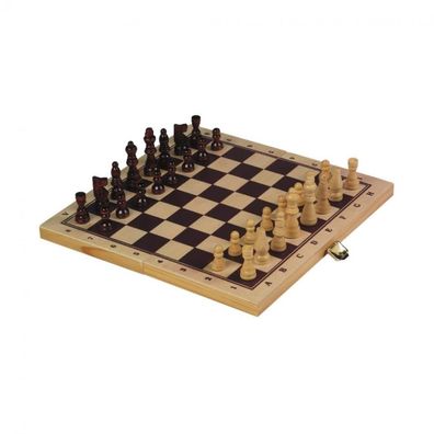 Schach - Dame und Backgammonkassette