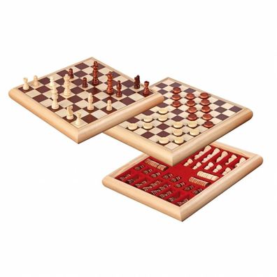 Schach-Dame-Set - Holzbox