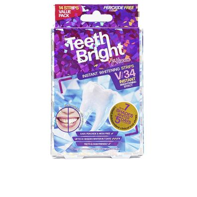TEETH BRIGHT Zahnaufhellungsstreifen 14 Einheiten