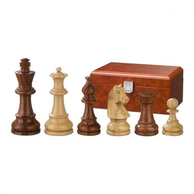 Schachfiguren - Sigismund - Holz - Staunton - Königshöhe 70 mm