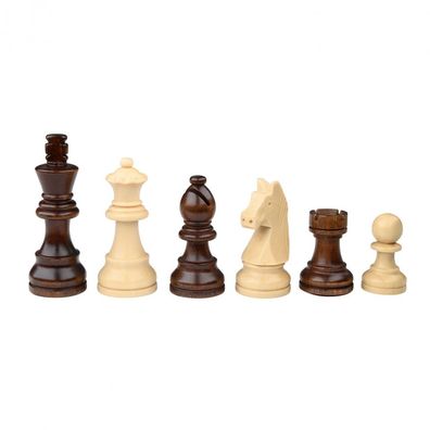 Schachfiguren Jovinus - Königshöhe 76 mm - in Set-Up Box