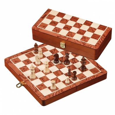 Schachkassette - Feld 32 mm - mit Figuren - KH 61mm