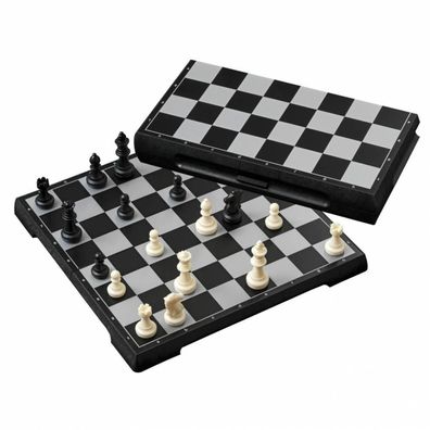 Schachkassette - Kunststoff - Feld 28 mm - mit Randbeschriftung - magnetisch
