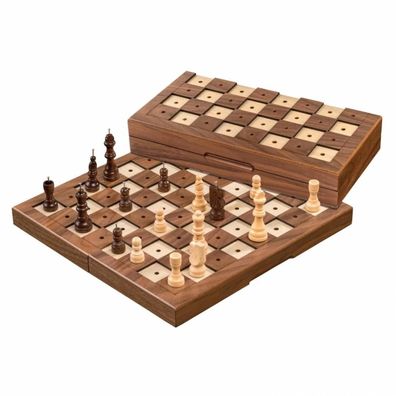 Schachkassette Blindenschach - Feld 33 mm Schach für blinde Menschen