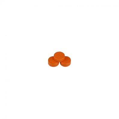 Scheibe - Merkur - 10x4mm - orange