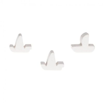 Schiff - 18x14x9mm - weiss