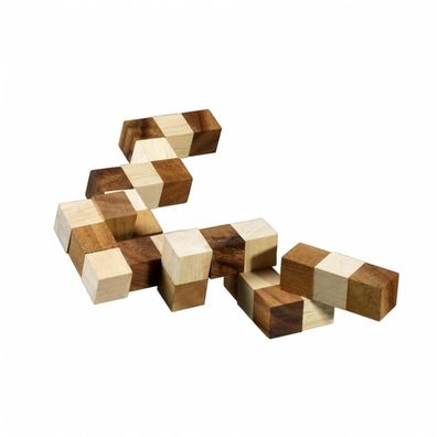 Schlangenwürfel - mittel - Denkspiel - Knobelspiel - Geduldspiel