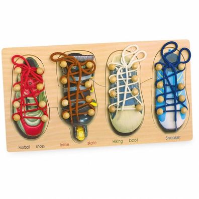 Schuhe binden