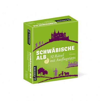 Schwäbische Alb - 50 Rätsel mit Ausflugtipps - deutsch