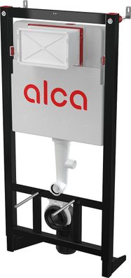 Alcadrain AM123/1120E Vorwandinstallationssystem für Trockenbau (aus Gipskarton), fre