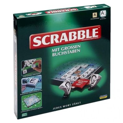 Scrabble mit grossen Buchstaben