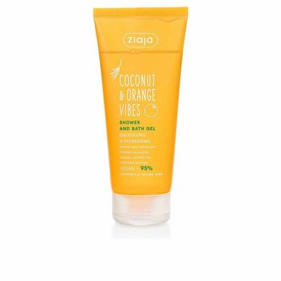 Coconut & ORANGE VIBES belebendes und erfrischendes Bade- und Duschgel 200ml