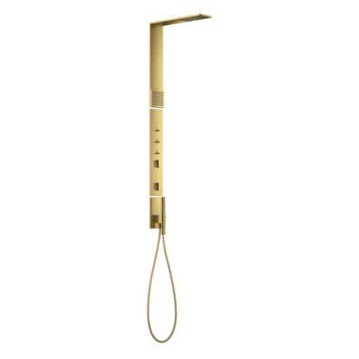 AXOR ShowerComposition Duschpaneel mit Thermostat, Kopfbrause 110/220 1jet und Schult