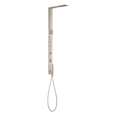 AXOR ShowerComposition Duschpaneel mit Thermostat, Kopfbrause 110/220 1jet und Schult
