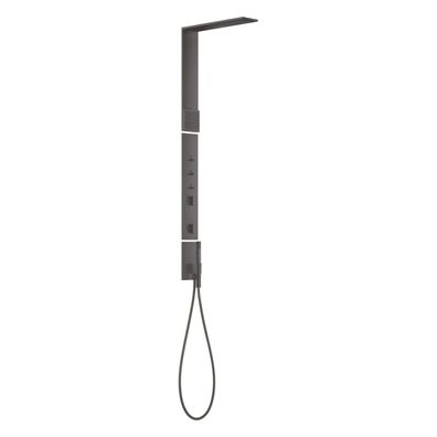 AXOR ShowerComposition Duschpaneel mit Thermostat, Kopfbrause 110/220 1jet und Schult