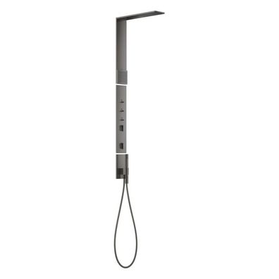 AXOR ShowerComposition Duschpaneel mit Thermostat, Kopfbrause 110/220 1jet und Schult