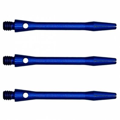 Shaft Aluminium - medium - 45 mm - blau - 3 Stück