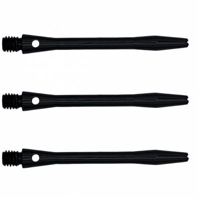 Shaft Aluminium - medium - 45 mm - schwarz - 3 Stück