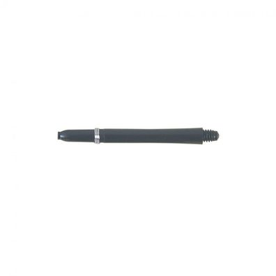 Shaft aus Nylon mit Ring - medium - 45 mm - schwarz - 3 Stück