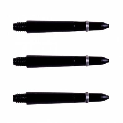 Shaft aus Nylon mit Ring short - 35 mm - schwarz - 3 Stück