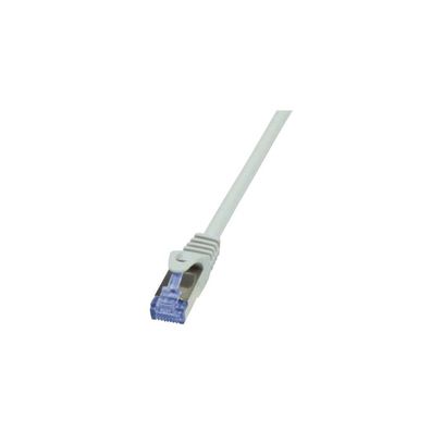 LogiLink Patchkabel CAT6A S/FTP AWG26 PIMF 3,00m grau