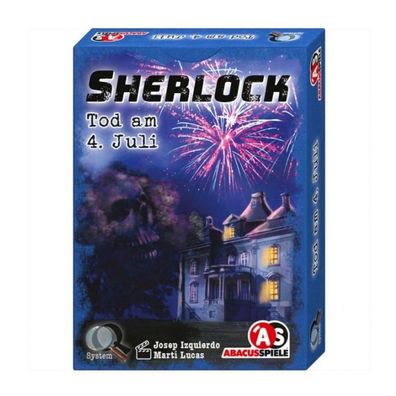 Sherlock - Tod am 4. Juli Empfohlen Spiel des Jahres 2019 - deutsch