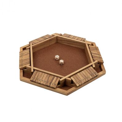 Shut The Box - 10er - Für 1-6 Personen